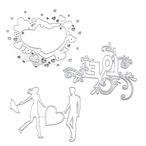 X-Institute Stanzform aus Stahl für Kartenherstellung, Dekoration, Edelstahl-Stempelformen, 3D-Postherstellung von X-Institute