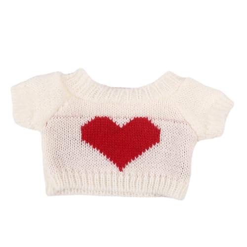 X-Institute Stoffbär-Spielzeug-Kleidung für 30,5 cm Plüschbär-Spielzeug, Plüsch-Outfit, Puppen-Zubehör, Pullover/Schal, Kleidung für Bärenspielzeug von X-Institute