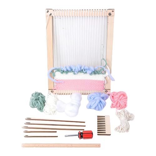 X-Institute Tapisserie-Webset, handgefertigtes Weihnachts-Tapisserie-Werkzeug, Bastelset, praktische Handstrickwerkzeuge, Strickmaschinen für Erwachsene und Kinder von X-Institute