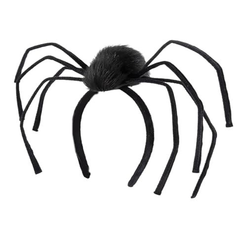 X-Institute Unheimliche Halloween-Spinnenkönigin-Tiaras, stabile Spinnen und Königin, Haar-Dekoration für Halloween-Event und Süßes oder Saures von X-Institute