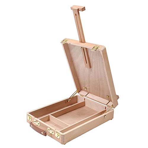 X-Institute Verstellbarer Tisch-Skizzenkasten, tragbar, aus Holz, für Künstler, Schreibtisch, zum Aufbewahren von Kunst, Malen, Markern, Zeichnen, Malen X-Institute Verstellbarer Tisch-Skizzenkasten, tragbar, aus Holz, für Künstler, Schreibtisch, zum Aufbewahren von Kunst, Malen, Markern, Zeichnen, Malen von X-Institute