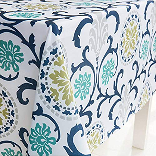 X-Labor Abwaschbar Tischdecke Eckig Wasserdicht Oxford Stoff Tischtuch Tischwäsche Pflegeleicht Garten Zimmer Tischdekoration Blau 140 * 260cm X-Labor Abwaschbar Tischdecke Eckig Wasserdicht Oxford Stoff Tischtuch Tischwäsche Pflegeleicht Garten Zimmer Tischdekoration Blau 140 * 260cm von X-Labor