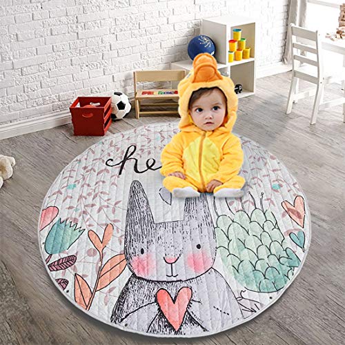 X-Labor Kinder Baby Aufräumsack Cartoon Spielmatte Spieldecke Spielzeug Speicher Tasche Kinderteppich Aufbewahrungsbeutel für Kinderzimmer 150cm Motiv-K X-Labor Kinder Baby Aufräumsack Cartoon Spielmatte Spieldecke Spielzeug Speicher Tasche Kinderteppich Aufbewahrungsbeutel für Kinderzimmer 150cm Motiv-K von X-Labor