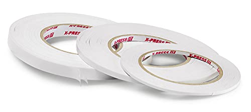 X-Press It Montage-Klebeband, doppelseitig, 12 mm x 50 m, Montageband für viele Materialien, zum Basteln, Befestigen und Montieren X-Press It Montage-Klebeband, doppelseitig, 12 mm x 50 m, Montageband für viele Materialien, zum Basteln, Befestigen und Montieren von X-Press It