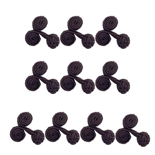 10 Stück Doppelradkopf-Knöpfe, Handarbeitsprojekt-Kits zum Basteln von Kostümen, Taschen, Schuhobern, Dekoration, Schnallen, Heimdekoration, Knopf-Set von XAGMODSHN
