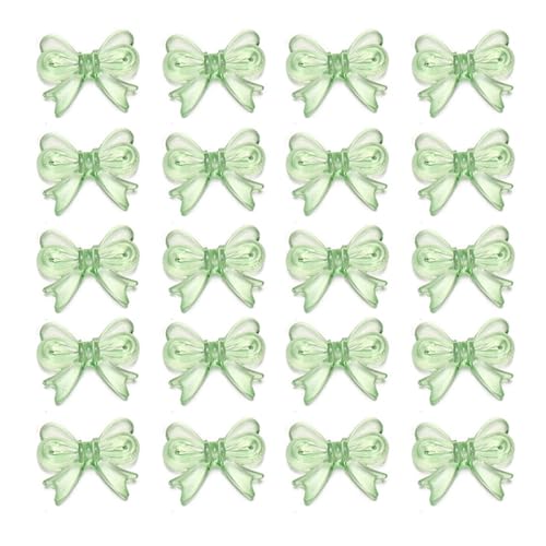 20 Creative Clear Clear Bowknot Perlen Schmuck Verzierungen Accessoires Für Schmuckdesigner Und Handwerksliebhaber von XAGMODSHN