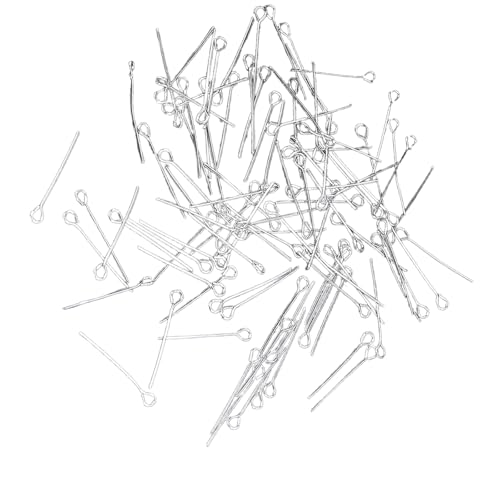 200pcs Metall 9-Charakter Nadelschmuckstifte Haut Sichere Korrosionen Resistente Perlenversorgungen Für Kreative Projekte Schmuckbefund von XAGMODSHN
