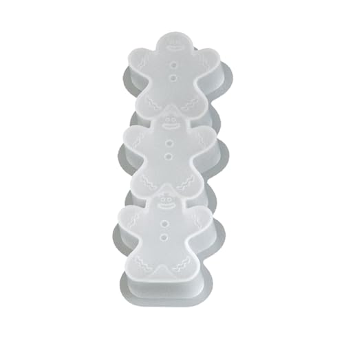 3 In 1 Weihnachtskerze Schimmelpilze Santa Rentier Angel Gingerbreads Mann Silikon Backwerkzeug Für Festliche Dekore Weihnachtsfeier Silikonform Formbackwerkzeuge von XAGMODSHN