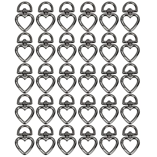 30 Stück Metallschnallen, Metallschnallen, Feder-Schlüsselanhänger, Schnalle für Tasche, Hundehalsband, Handtaschengurt 30 Stück Metallschnallen, Metallschnallen, Feder-Schlüsselanhänger, Schnalle für Tasche, Hundehalsband, Handtaschengurt von XAGMODSHN