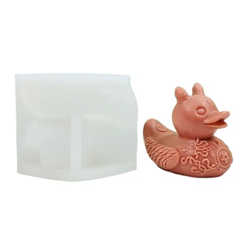 3D Enten Silikonkerzenform Gips Seife Schimmelpilze DIYS Duft Kerzenherstellung Harzform Eigenheimdekorationen 3D Enten Silikonkerzenform Gips Seife Schimmelpilze DIYS Duft Kerzenherstellung Harzform Eigenheimdekorationen von XAGMODSHN