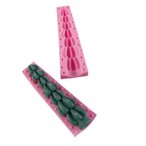 3D-Silikonformen in Weihnachtsbaumform für Kerzen, Weihnachtsdekoration, Kerzenformen für Epoxidharz von XAGMODSHN