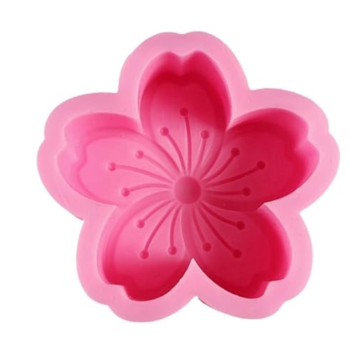 Blumen-Silikon-Kerzenformen, Epoxidharz-Silikonformen für Kerzen, Seife, Dekorationen, Fondant, Schokolade, Silikonformen Blumen-Silikon-Kerzenformen, Epoxidharz-Silikonformen für Kerzen, Seife, Dekorationen, Fondant, Schokolade, Silikonformen von XAGMODSHN