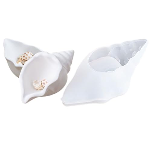 Conch Kerzenglas-Formen, Gießen, Schmuck, Aufbewahrungsbox, Silikonform, Ornament, Gips, Epoxidharz Conch Kerzenglas-Formen, Gießen, Schmuck, Aufbewahrungsbox, Silikonform, Ornament, Gips, Epoxidharz von XAGMODSHN