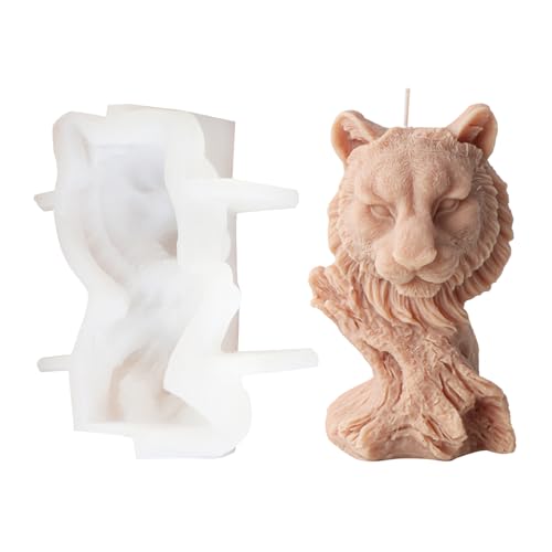 Einzigartige Epoxidform 3d Silikonform Tierkopf Stumpf Duft Kerzenform Orament Handgemachtes Geschenk Für Handwerksliebhaber Einzigartige Epoxidform 3d Silikonform Tierkopf Stumpf Duft Kerzenform Orament Handgemachtes Geschenk Für Handwerksliebhaber von XAGMODSHN