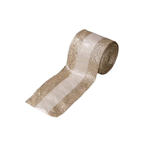 Flexibles Weihnachts-Stoffband mit Eisendrahtrahmen für individuelle Dekoration zu Hause, Feier, Feiertag von XAGMODSHN