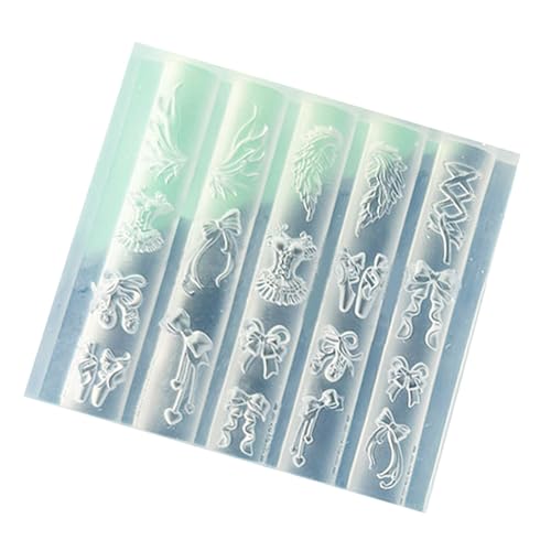 Kleine Art Accessoires Formen Bowknot Theme Nägel Die Formen Nägel Verschönerungsformen Für Zarte Maniküredesigns Wiederverwendbarer Nageldekoration Silikonform Kleine Art Accessoires Formen Bowknot Theme Nägel Die Formen Nägel Verschönerungsformen Für Zarte Maniküredesigns Wiederverwendbarer Nageldekoration Silikonform von XAGMODSHN