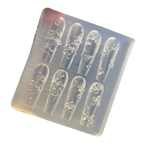 Kreative Nägel Kunst Silikonform Detail Flexible Wiederverwendbares Maniküre Werkzeug Für Anfänger Und Profis Nagelzubehör Schimmel von XAGMODSHN