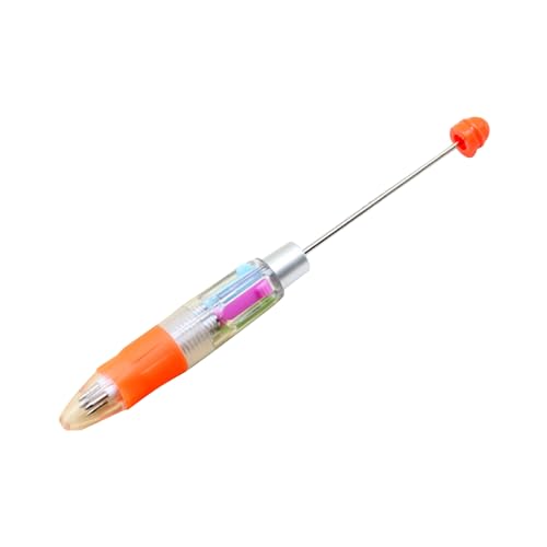 Mehrfarbiger Kugelschreiber, Perlenstift, einziehbarer mehrfarbiger Kugelschreiber für Kinder, Belohnung von XAGMODSHN
