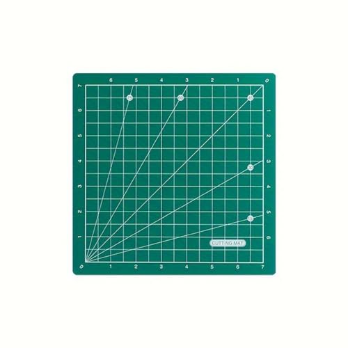 Mehrzweck-Schneidematte, doppelseitig, zum Basteln, Schneidematte, Gittermuster, rotierende Schneidebrettmatte zum Nähen, Quilten Mehrzweck-Schneidematte, doppelseitig, zum Basteln, Schneidematte, Gittermuster, rotierende Schneidebrettmatte zum Nähen, Quilten von XAGMODSHN