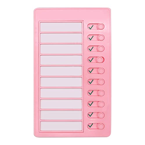 Multifunktionale Memotafeln, Wandhalterung, tägliche Angelegenheiten, Checkliste, wiederverwendbar, für Zuhause, Büro, Schule, Wand von XAGMODSHN