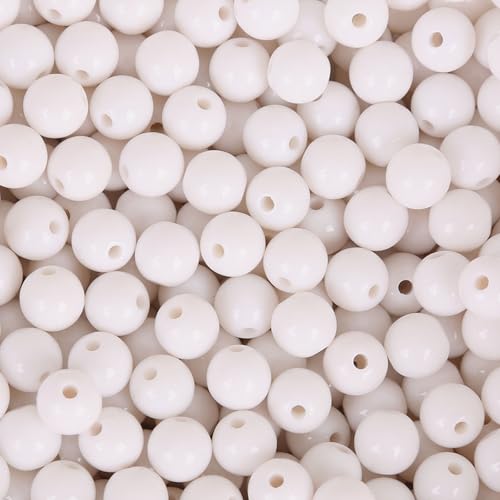 Runde Spacer Perlen 6 Mm Glänzend Acryl Set Für Schmuckkunstprojekte Und Anfänger Buntes Handwerk Für Schmuck von XAGMODSHN