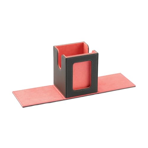 Sammelkarte PU Leder Sammelkarte Spielzeug Container Magnetverschlüsse Kartenaufbewahrungskoffer Spielkartensammler von XAGMODSHN