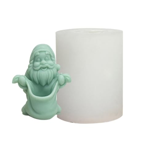 Silikon-Kerzenformen für Epoxidharz, Weihnachtsdekoration, Weihnachtsdekoration, Zwerg-Silikon-Kerzenformen Silikon-Kerzenformen für Epoxidharz, Weihnachtsdekoration, Weihnachtsdekoration, Zwerg-Silikon-Kerzenformen von XAGMODSHN
