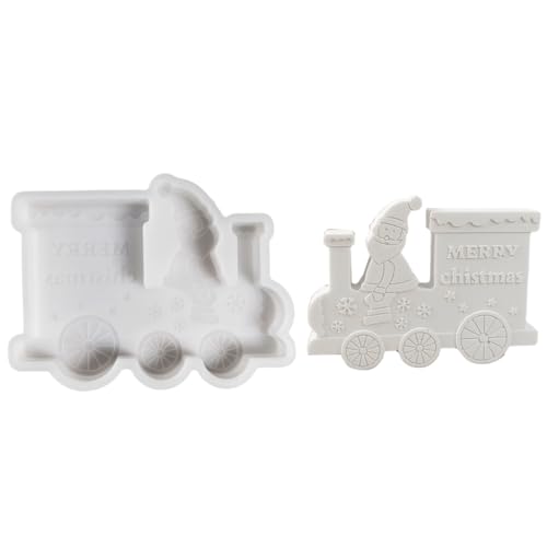 Silikonform mit Weihnachtszug für Epoxidharz, Heimdekoration, Schokolade, Fondant, Silikonformen für Desserts, Süßigkeiten Silikonform mit Weihnachtszug für Epoxidharz, Heimdekoration, Schokolade, Fondant, Silikonformen für Desserts, Süßigkeiten von XAGMODSHN