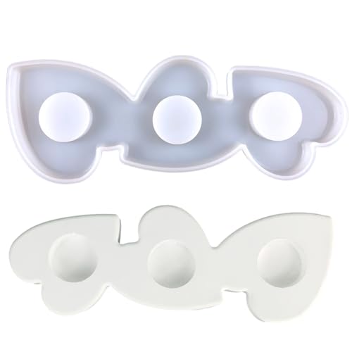 Silikonform mit unregelmäßiger Halterung, rechteckige Basis, Kristall, Epoxidharz, handgefertigt, Kerzenständer, einzigartige Kunst Silikonform mit unregelmäßiger Halterung, rechteckige Basis, Kristall, Epoxidharz, handgefertigt, Kerzenständer, einzigartige Kunst von XAGMODSHN