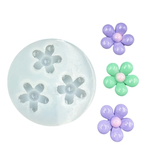Silikonhandwerksformsammlung 6 Blumendesigns Rosenblatt Blütenblüten Sicher Flexibel Für Schmuck Kreation Natürliche Inspirierte Silikonhandwerksformen von XAGMODSHN