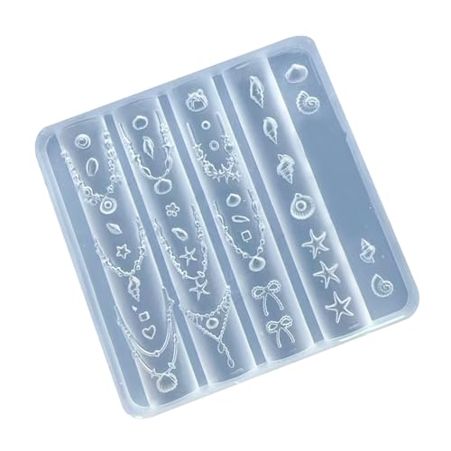 Silikonnägel Verzierung Formen Schalenmotiven Kleine Accessoires Crafting Formen Für Schönheitsbegeisterte Silikonnägelkunstform Vorhanden von XAGMODSHN