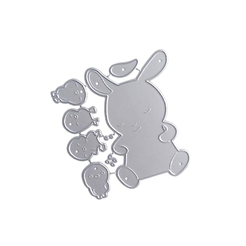 Stanzformen in Hasenform, Karbonstahl, Stanzform, Scrapbooking, Prägung für Scrapbooking, Kartenherstellung, Verpackung Stanzformen in Hasenform, Karbonstahl, Stanzform, Scrapbooking, Prägung für Scrapbooking, Kartenherstellung, Verpackung von XAGMODSHN