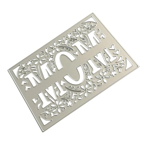 Stanzschablonen für Mütter, Blume, Metall, Prägeschablonen für Scrapbooking, Tagebuch, Kartendekoration, Karbonstahl, Stanzformen, Prägeformen, Stanzschablonen Stanzschablonen für Mütter, Blume, Metall, Prägeschablonen für Scrapbooking, Tagebuch, Kartendekoration, Karbonstahl, Stanzformen, Prägeformen, Stanzschablonen von XAGMODSHN
