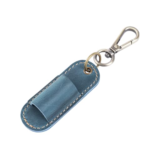Stifthalter aus PU-Leder für Schlüsselband, Stiftehalter, Taschenschutz, tragbarer Hals, Stifthalter, Clip für Abzeichen, Klemmbrett Stifthalter aus PU-Leder für Schlüsselband, Stiftehalter, Taschenschutz, tragbarer Hals, Stifthalter, Clip für Abzeichen, Klemmbrett von XAGMODSHN