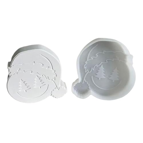 Weihnachtsmann-Silikonform, Autoformen, Epoxidharz, Gips, Ornamente, Backformen, Bastelbedarf von XAGMODSHN