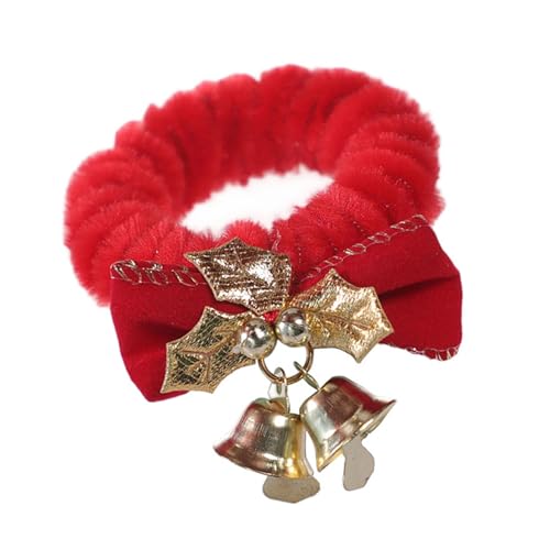 Weihnachtsserviettenringe für den Urlaub, Tischdekoration, langlebig, Polyester, Dinner-Party-Zubehör, einfache Einrichtungen, langlebige Tischdekoration, 12 Stück von XAGMODSHN