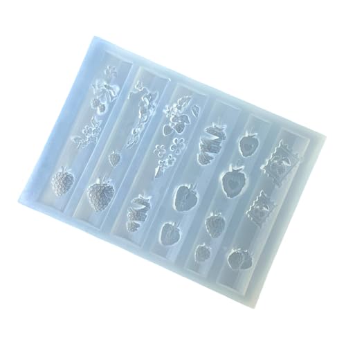 Wiederverwendbare Silikonnägelharzform Handwerkswerkzeug Professionelle Nägel Kunstart Für Detaillierte Erdbeerkunst Erdbeer Nagelformen Wiederverwendbare Silikonnägelharzform Handwerkswerkzeug Professionelle Nägel Kunstart Für Detaillierte Erdbeerkunst Erdbeer Nagelformen von XAGMODSHN