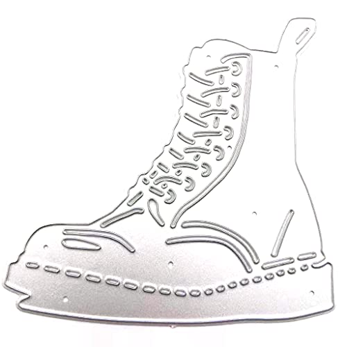 XAGMODSHN 1 x Stanzform für Stiefel, schöne Schuhe, Prägeschablone, Scrapbooking, Handwerk, Prägeschablone von XAGMODSHN