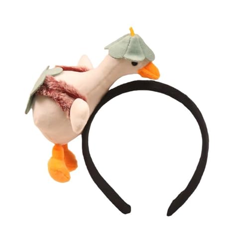 XAGMODSHN 3D-Enten-Haarbänder, Foto-Requisiten, auffälliges Stirnband, Party-Kopfschmuck, lustiges Stirnband für Musik-Festivals XAGMODSHN 3D-Enten-Haarbänder, Foto-Requisiten, auffälliges Stirnband, Party-Kopfschmuck, lustiges Stirnband für Musik-Festivals von XAGMODSHN