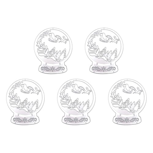 XAGMODSHN 5 Stück Weihnachtsbaum-Stanzformen Prägungen Weihnachten Metall Stanzformen für Scrapbooking Karte Dekoration XAGMODSHN 5 Stück Weihnachtsbaum-Stanzformen Prägungen Weihnachten Metall Stanzformen für Scrapbooking Karte Dekoration von XAGMODSHN