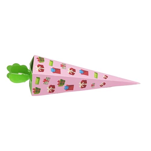 XAGMODSHN Bulk 50 Pieces Party Kegelboxen Für Kinder Partys Geburtstagsfeier Bastel Papier Geschenke Schachtel Süßigkeiten Packung Leckerbisboxen von XAGMODSHN