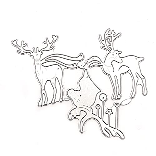 XAGMODSHN Drei Weihnachts-Stanzformen aus Metall, für Scrapbooking, Alben, Papierkarten, Vorlage, Prägung, Dekoration XAGMODSHN Drei Weihnachts-Stanzformen aus Metall, für Scrapbooking, Alben, Papierkarten, Vorlage, Prägung, Dekoration von XAGMODSHN