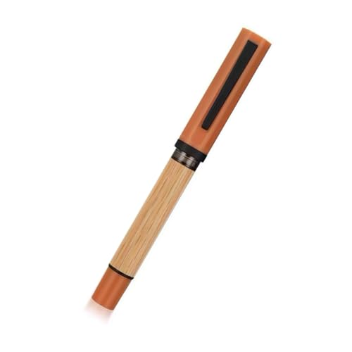 XAGMODSHN Füllfederhalter aus Holz, 0,5 mm, Schreibwaren, Kalligraphiestift, Business-Stift, Schreibwaren, Schule, Bürobedarf von XAGMODSHN