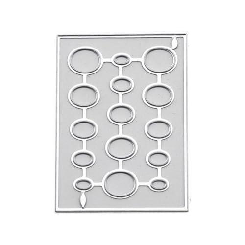 XAGMODSHN Metall-Stanzform mit Herz-Motiv, Stern-Blume, Stanzformen für Scrapbooking, Karten, Fotopräge, Papierdekorationen von XAGMODSHN