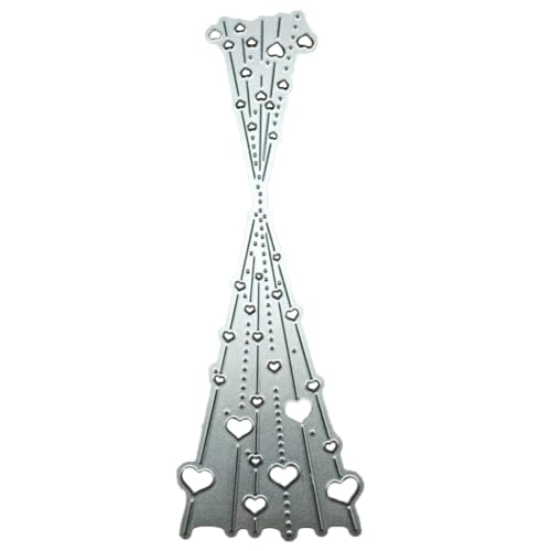 XAGMODSHN Metall-Stanzformen in Herzform, handgefertigt, Scrapbooking, Prägezubehör für Kinder, Mädchen, Jungen, handgefertigt von XAGMODSHN