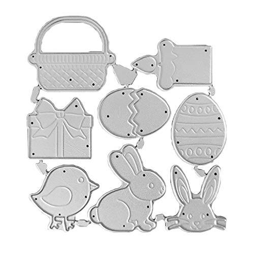 XAGMODSHN Metall-Stanzformen zum Prägen von Papier, Leder, Scrapbooking, Kartenherstellung von XAGMODSHN
