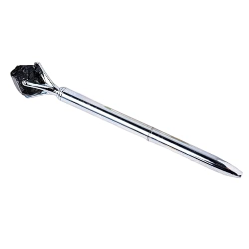 XAGMODSHN Naturstein-Kugelschreiber, glattes Schreiben, schwarze Tinte, Schreibwaren-Stift, Schulbedarf für Schüler, Lehrer von XAGMODSHN
