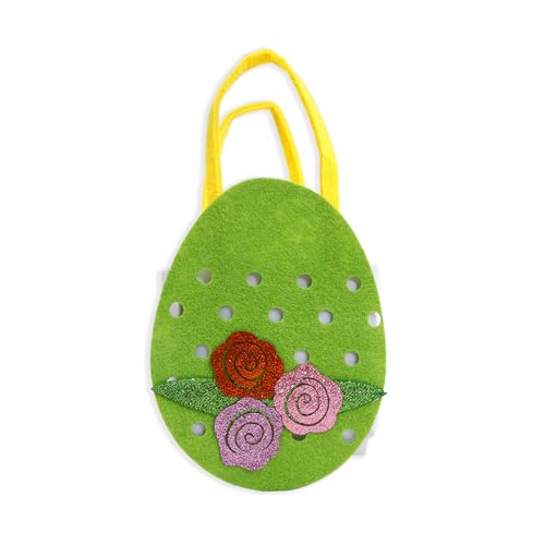 XAGMODSHN Osterhasenbeutel, handgefertigt, Festivalkorb, Süßigkeitenhalter, Filztasche, geeignet zum Befüllen mit Eiern und Süßigkeitenbeutel XAGMODSHN Osterhasenbeutel, handgefertigt, Festivalkorb, Süßigkeitenhalter, Filztasche, geeignet zum Befüllen mit Eiern und Süßigkeitenbeutel von XAGMODSHN
