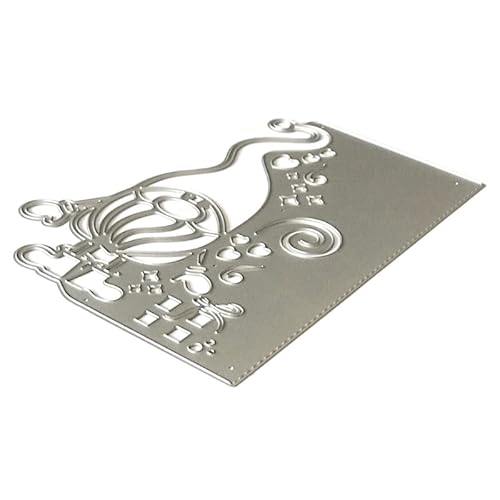 XAGMODSHN Stanzformen für Weihnachtseinladungen, Scrapbooking, Album, Papierkarten, Stempel, Dekorationswerkzeug für Kinder von XAGMODSHN
