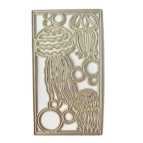 XAGMODSHN Tier-Stanzschablone, Quallen, Metall-Stanzformen für Scrapbooking, Kartenherstellung XAGMODSHN Tier-Stanzschablone, Quallen, Metall-Stanzformen für Scrapbooking, Kartenherstellung von XAGMODSHN